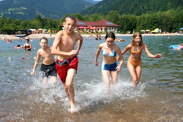 Sportwoche, Schwimmen am Badesee