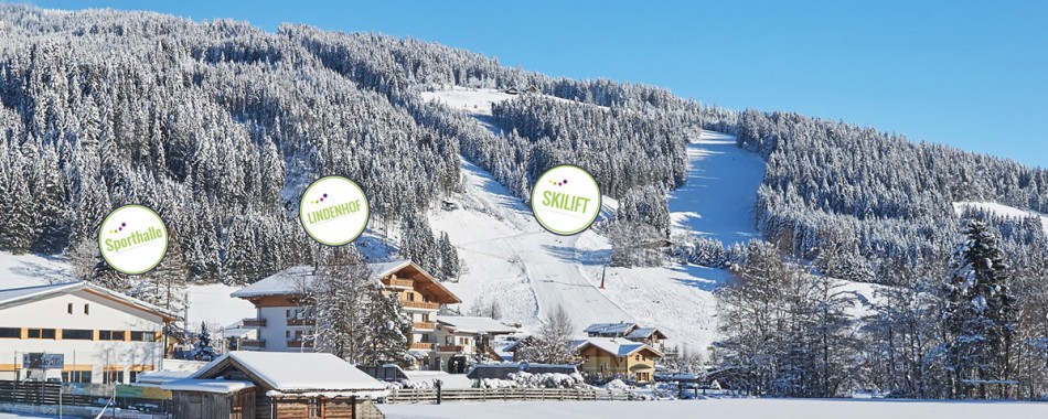 Jugendgästehaus Lindenhof mit Sporthalle, direkt an der Skipiste