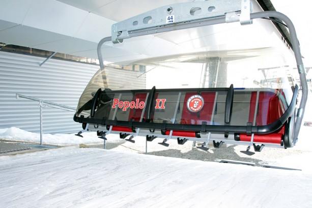 Sessellift am "Ebner Skiberg" Monte Popolo