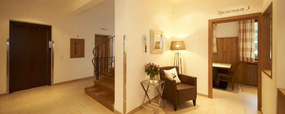 Aufzug im Jugendgästehaus